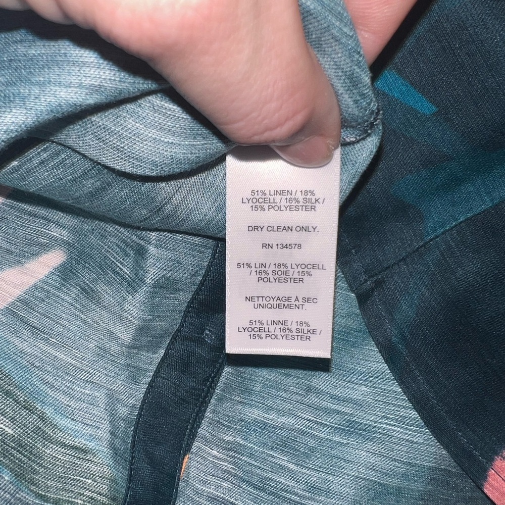 Vineyard Vines Linen Blend Shirt - Picture 4 of 4